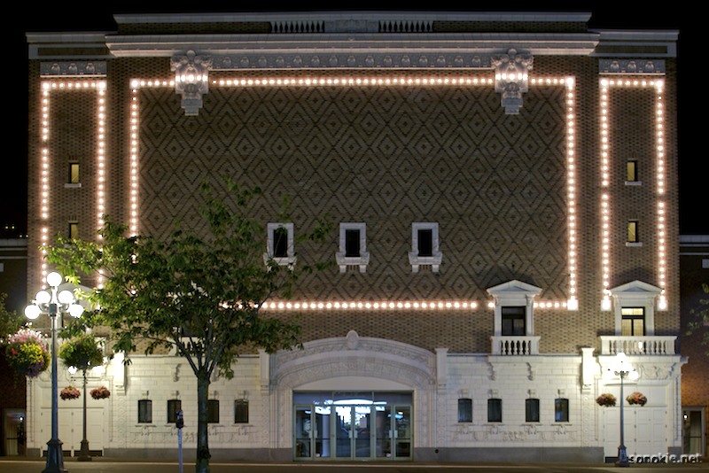 royal theatre at night
