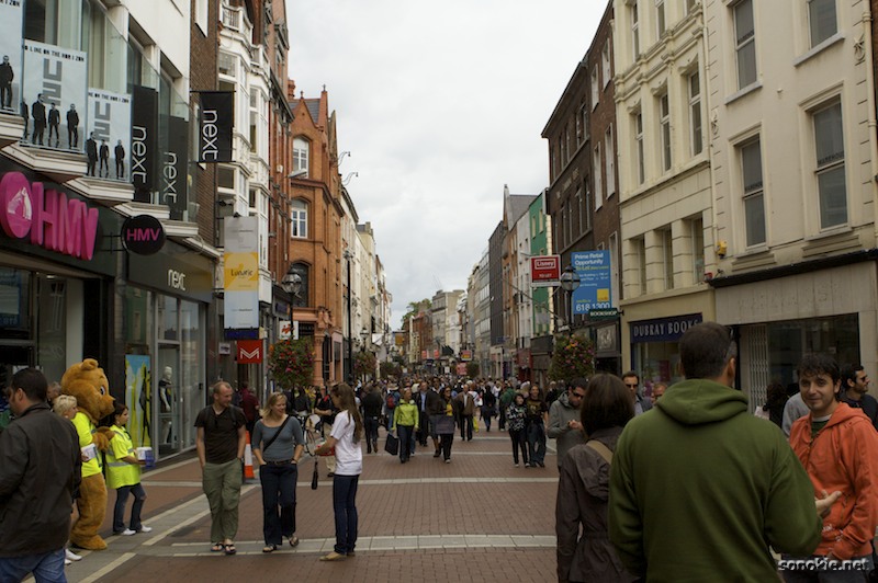 dublin street scene